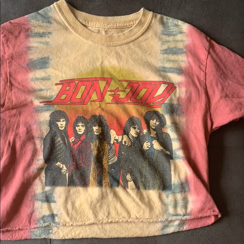 Bon Jovi crop top